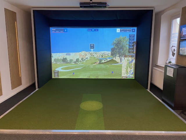 DPLXQPP Golfsimulator Aufprallschirm 300x300cm - Projektionsleinwand Für Indoor Golf Training